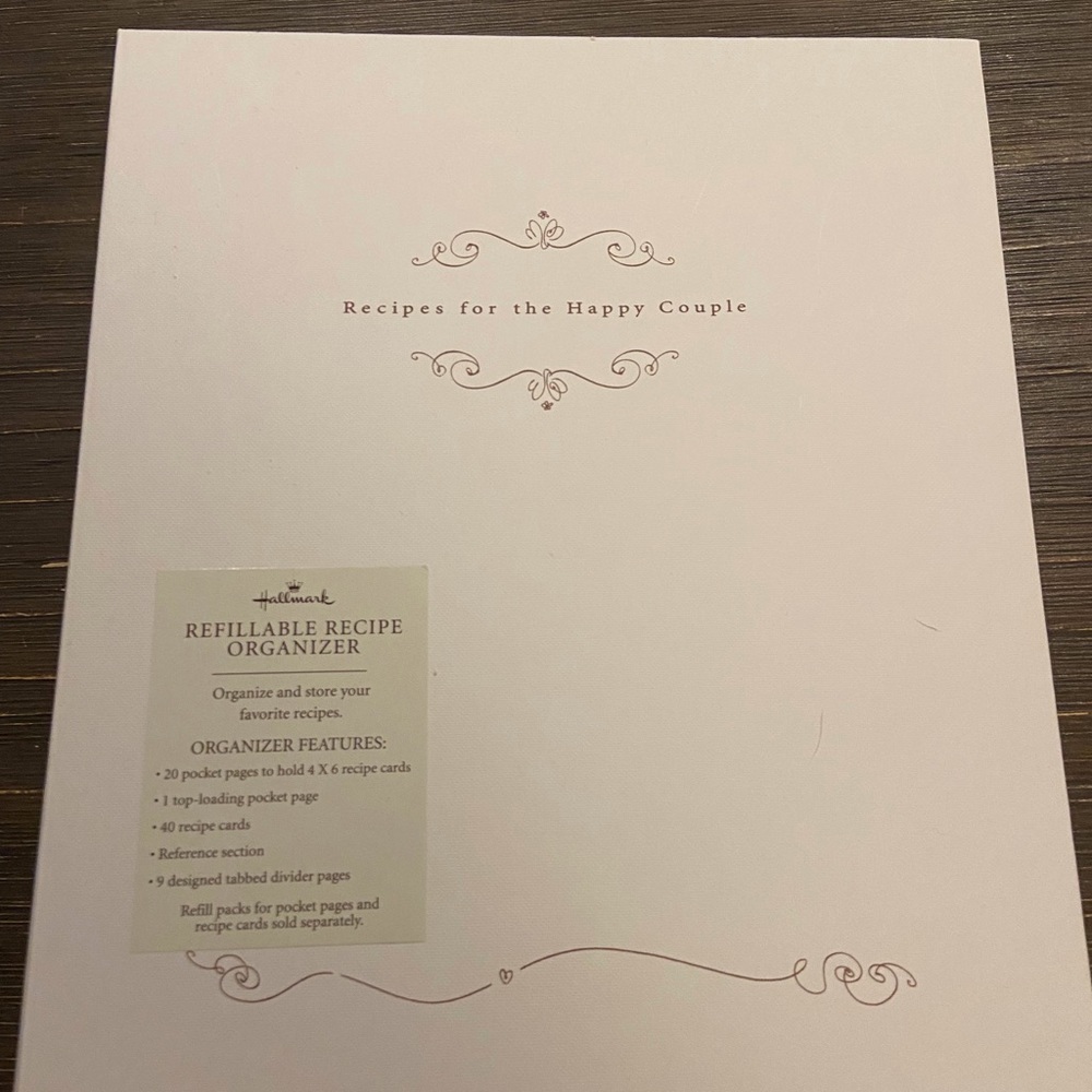 Hallmark recipe book